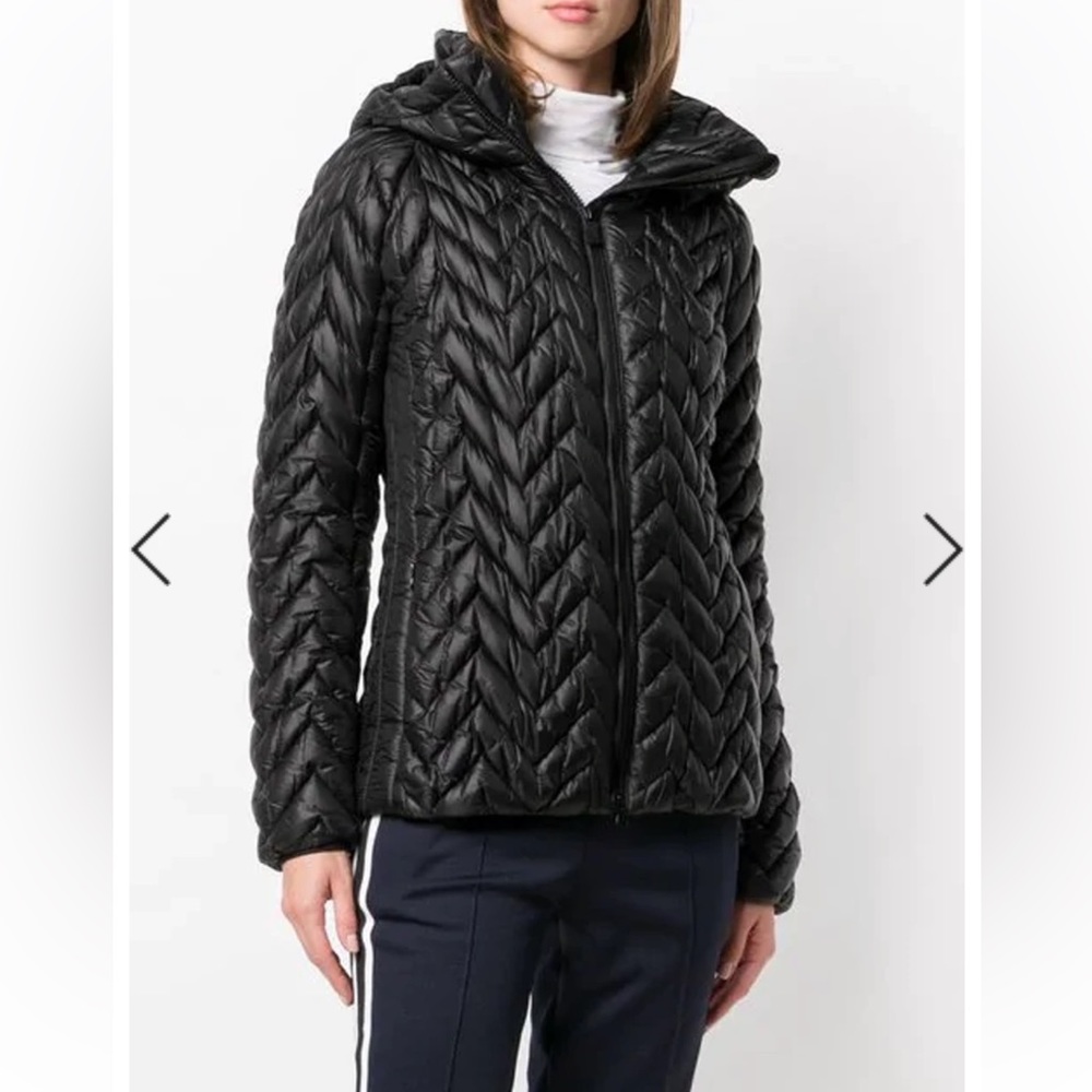 Rossignol Chevron Quilt Down Jacket in Black, XS